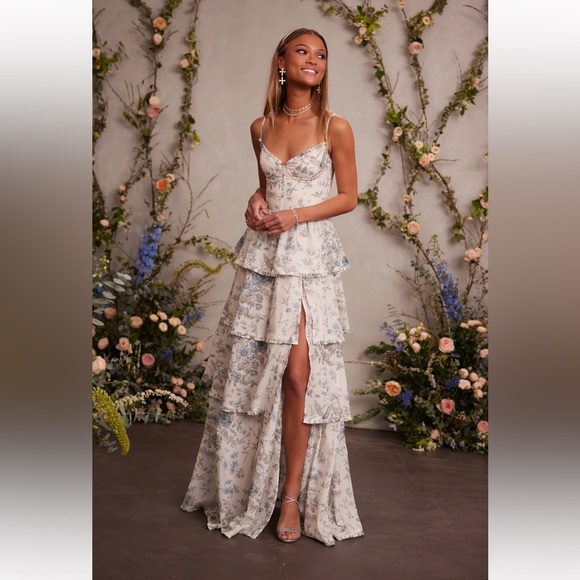 V. Chapman Dresses & Skirts - V. Chapman Caterina dress in Blue Murano